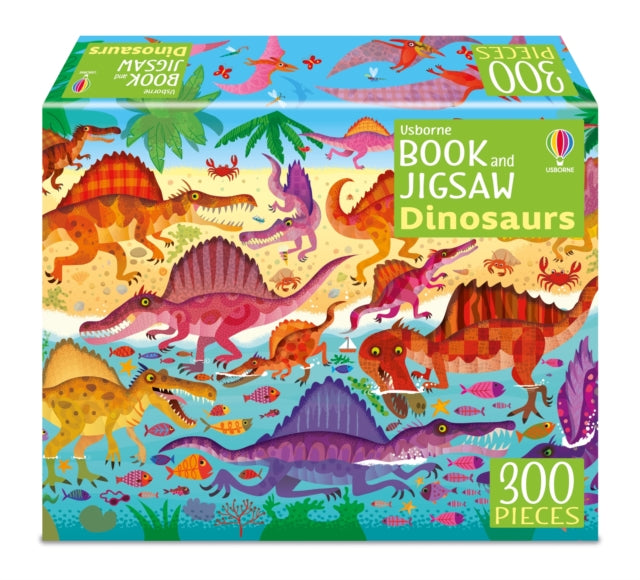 Usborne Book and Jigsaw Dinosaurs (ISBN: 9781805319443)
