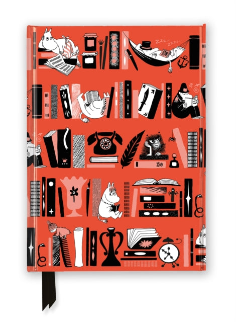 Moomin Bookshelves: Red (Foiled Journal) (ISBN: 9781835625248)