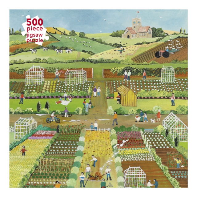 Adult Jigsaw Puzzle Judy Joel: Allotments, 2012 (500 pieces) : 500-Piece Jigsaw Puzzles (ISBN: 9781839648991)