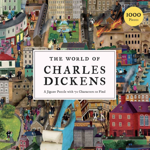 The World of Charles Dickens : A Jigsaw Puzzle with 70 Characters to Find (ISBN: 9781913947163)