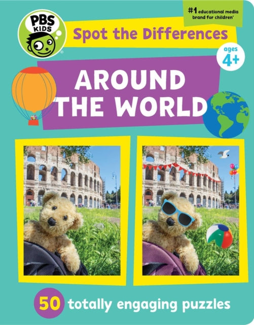 Spot the Differences: Around the World : 50 Totally Engaging Puzzles (ISBN: 9781941367865)
